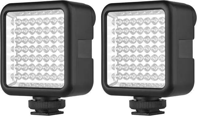 Alt view image 4 of 7 - IR Night Light, 49 High Power LEDs 850nm Wavelength Up to 20m Illumination for Wildlife Observation Security Monitoring, with 3 Cold Shoe Mounts USB C Rechargeable Battery