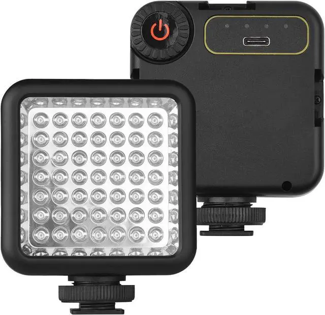 Alt view image 6 of 7 - IR Night Light, 49 High Power LEDs 850nm Wavelength Up to 20m Illumination for Wildlife Observation Security Monitoring, with 3 Cold Shoe Mounts USB C Rechargeable Battery