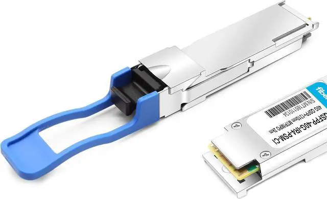 Alt view image 3 of 5 - 40G QSFP+ PLRL4 for Cisco QSFP-40G-PLRL4,40GBASE-PLRL4 QSFP+ 1310nm 2km DOM MTP/MPO SMF Optical Transceiver Module