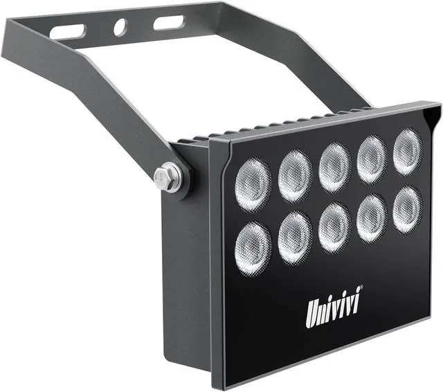 Alt view image 4 of 7 - Univivi IR Illuminators for Security Camera with Power Adapter 850nm Infrared Illuminator 90 Degree Wide Angle 8-LEDs & 10-LEDs IR Infrared Light for Security Cameras