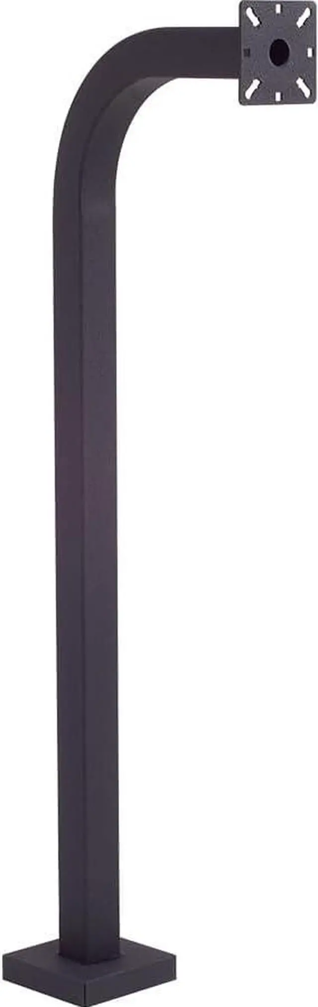 Main image of Inteset Gooseneck Pad Mount One Piece Pedestal for Card Readers and Access Control Keypads-42 inch