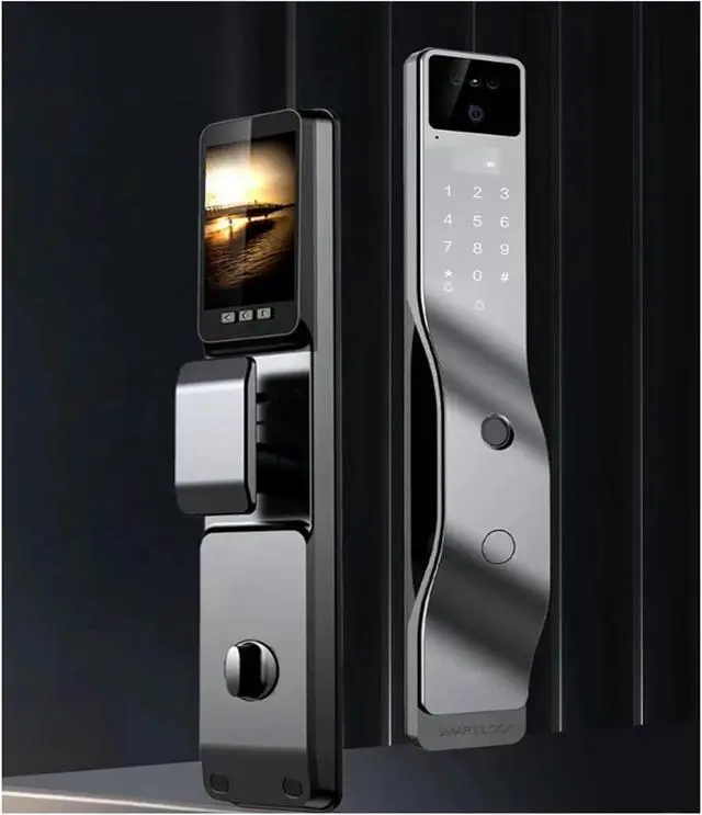 Alt view image 3 of 6 - smart Lock Face Recognition Smart Lock Biometric Digital Keyless Entry Door Lock Video Doorbell, for Home and Office