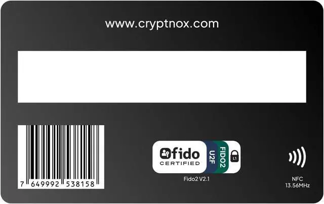 Alt view image 4 of 7 - FIDO2 NFC Card + USB-A Smart Card Reader Bundle