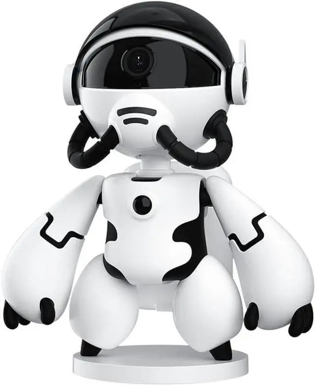 Main image of 1080P Astronaut Robot Webcam IP WiFi Wireless Baby Security Camera with Night Vision Noise Reduction(White)