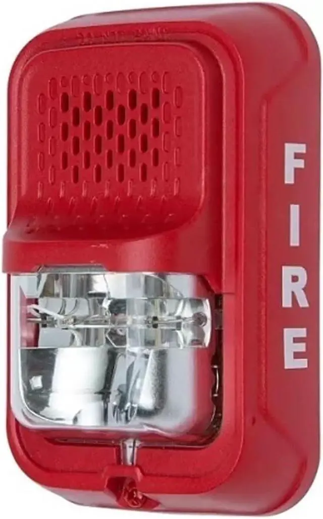 Alt view image 2 of 2 - P2GRKLED L-Series Outdoor Compact Wall-Mounted Horn Strobe, FIRE, Red; Compatibility with Legacy System Sensor SpectrAlert, SpectrAlert Advance, and L-Series Notification