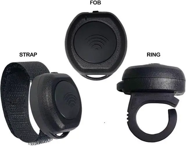Alt view image 5 of 7 - PRYMEBLU® Bluetooth PTT Switch BT-PTT-ZU-Super Mini-Strap is Designed for Seamless Integration with Popular PTT Apps Such as ZELLO, Wave, ESChat, Unity, and Streamwide