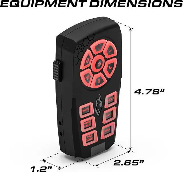 Alt view image 4 of 6 - Feniex Typhoon Handheld 200 Watt Siren Controller