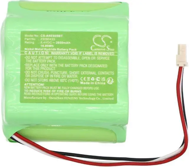 Alt view image 3 of 7 - VI VINTRONS Battery for AP Agri-Alert 800EZK, Agri-Alert 800EZK Alarm System, 23090433,