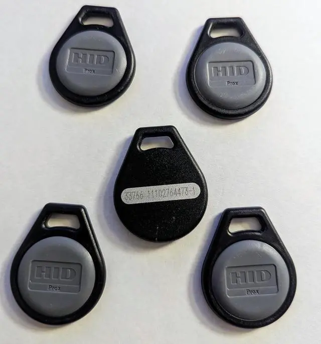 Main image of Generic 5-Pack or HID Keyfob 1346lnsmn