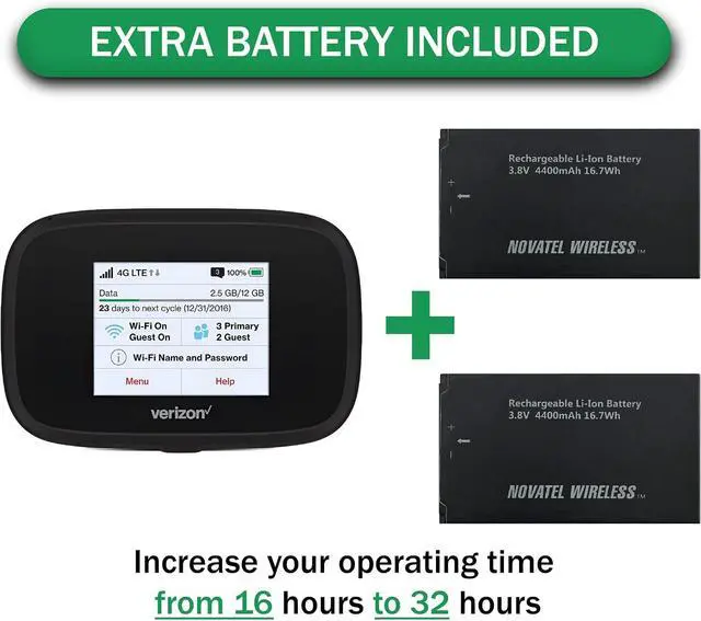 Alt view image 2 of 6 - Verizon Wireless Jetpack Inseego MiFi 7730L