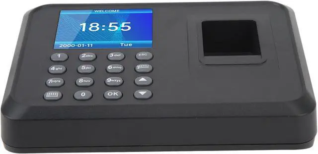 Alt view image 4 of 7 - Fingerprint Attendance Machine,Fingerprint Verification Recorder,Support MultiLanguage,US Plug,100-240V Software for Factory