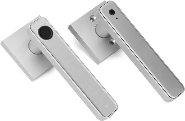 Main image of Biometric Fingerprint Smart Home Door Lock Password Electronic(Purplish red)