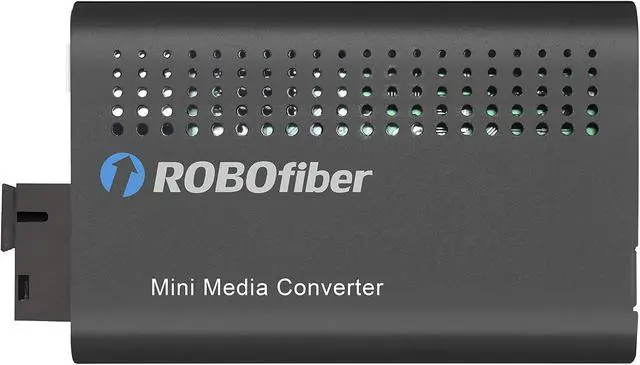 Alt view image 3 of 7 - LFC-100-SC20A Fast Ethernet to BiDi WDM SC, 20Km, T:1310/R:1550nm singlemode Single Strand Fiber Media Converter, LFP and DIP sw Settings