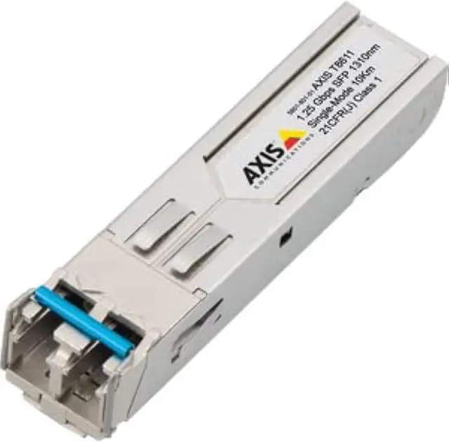 Alt view image 2 of 2 - AXIS SFP (Mini-GBIC) Transmitter Module - GigE - 1000Base-LX - LC Single Mode - up to 10 km - 1310 nm