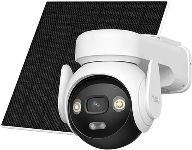 Main image of PT 5MP with Solar Panel 360° PTZ Outdoor Security Camera 4G LTE WiFi Network 10000mAh Battery Auto Tracking IP Camera(Type-C_EU Version AOV)