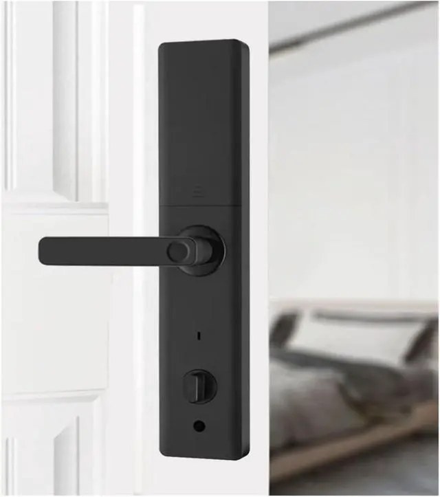 Alt view image 6 of 6 - smart Lock Touchscreen Smart Lock with Handle Fingerprint Electronic Door Lock Easy Installation, for Indoors Outdoor