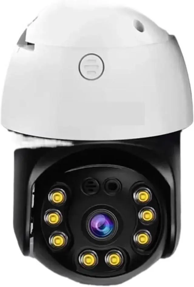 Main image of Outdoor Security Wireless 3MP IP Camera Smart Home Dome Waterproof Color Night Two Way AI Human Detection Camera(UK Plug)