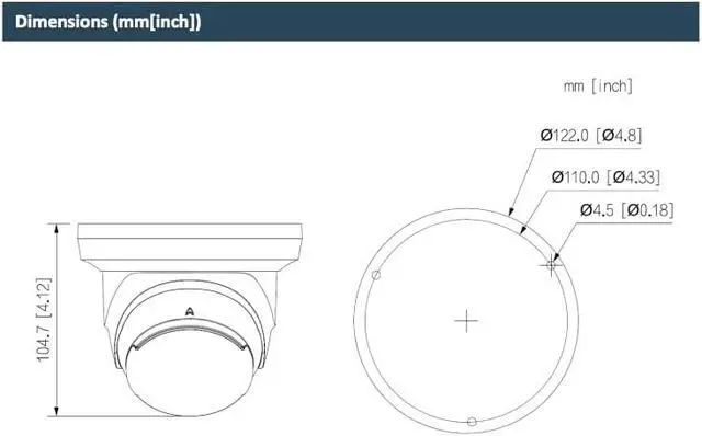 Alt view image 6 of 7 - LTS Pro-X LXIP1182WE-28MDA IP 8MP 2.8mm Starlight 98ft Dual LED NDAA Ai Mic Dome Camera Replacement for LXIP1182W-28MA