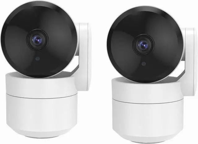 Main image of 2K Indoor Camera 5/2.4G Wi-Fi Home Night Vision Security Camera 360-Degree Rotating Camera AI Motion Detection IP Camera(2PCS)