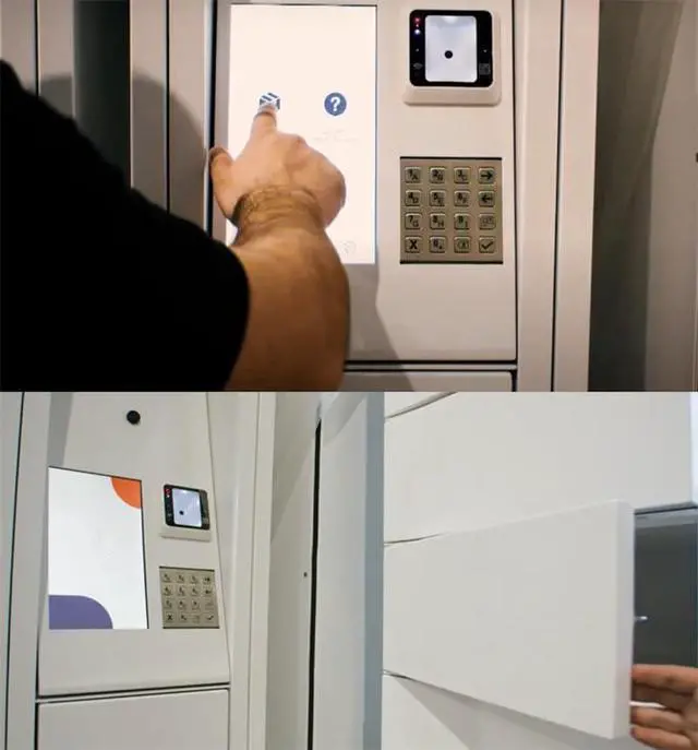Alt view image 6 of 6 - 16 Keys Waterproof Rugged Panel Mount Metal Keypad For Access Control And Parcel Locker(RS232 Interface,Layout 2)
