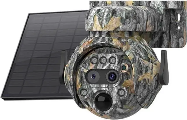 Main image of 12MP 50X ZOOM Optical 4G Solar Camera Outdoor Camouflage Security Camera Wireless 360° Surveillance No Blind Spots(8M 12X 4G Camera)