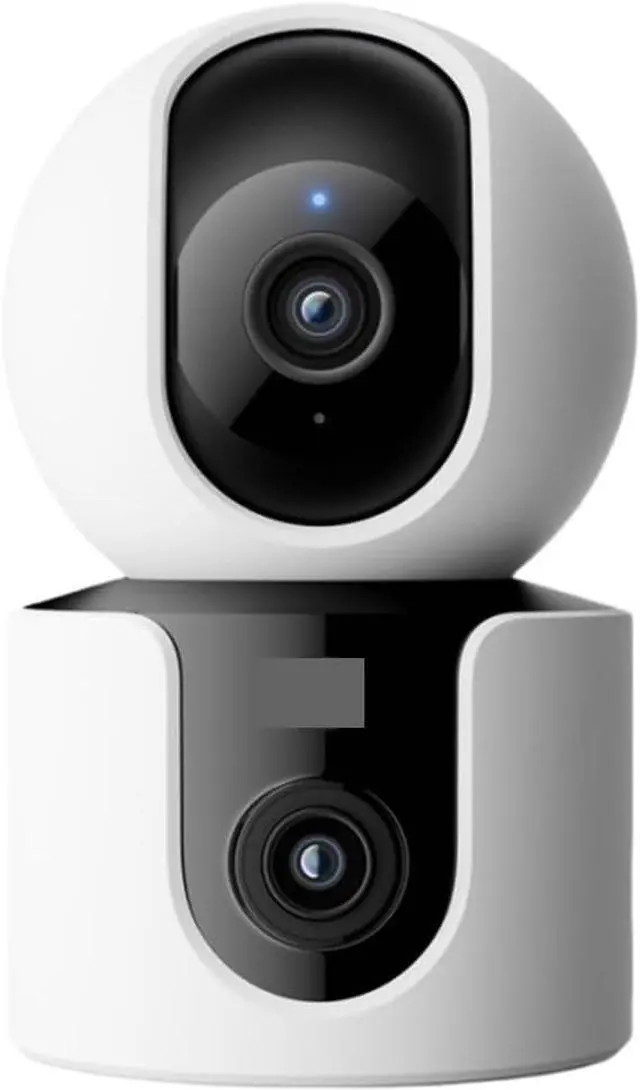 Main image of Smart Camera Dual Lens PTZ 360° AI Detection 3 Million Pixels Full Color Night Vision WiFi 6 Home Security(EU Plug,Add 128G TF Card)