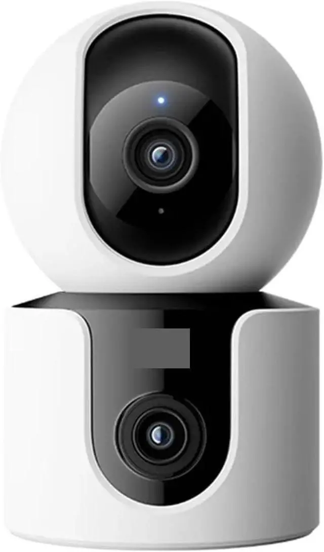 Alt view image 6 of 6 - Smart Camera Dual Lens PTZ 360° AI Detection 3 Million Pixels Full Color Night Vision WiFi 6 Home Security(EU Plug,Add 128G TF Card)