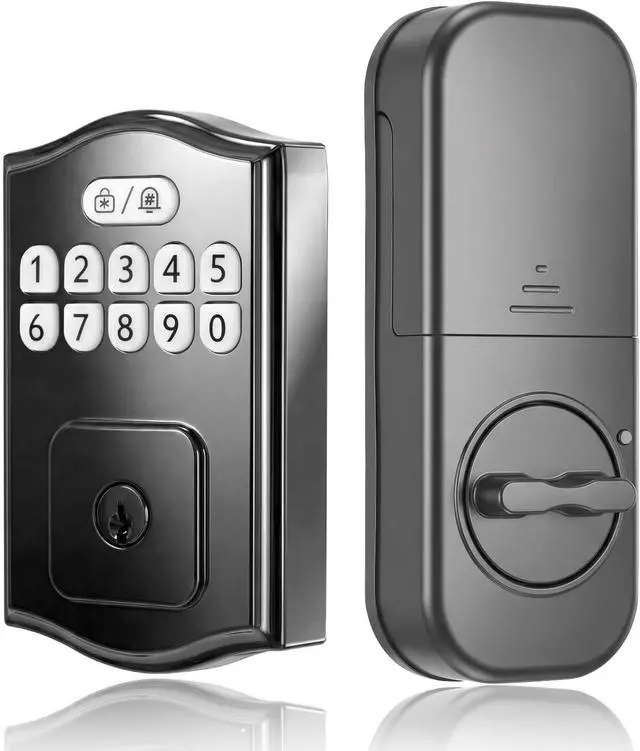 Alt view image 7 of 7 - Keyless Entry Door Lock for Front Door