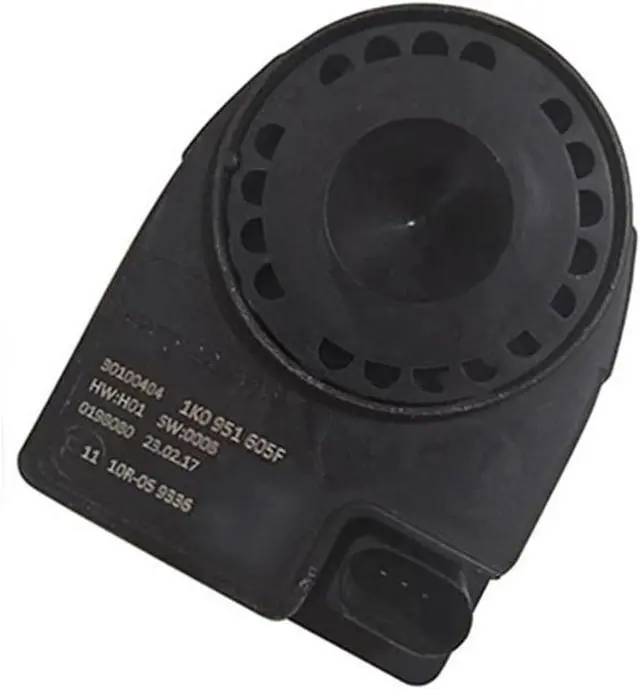 Alt view image 4 of 5 - Security Alarm Siren Speaker Compatible with MK5 MK6, OEM 1K0951605C 1K0951605F, ABS Car Trumpet Replacement Part, Black