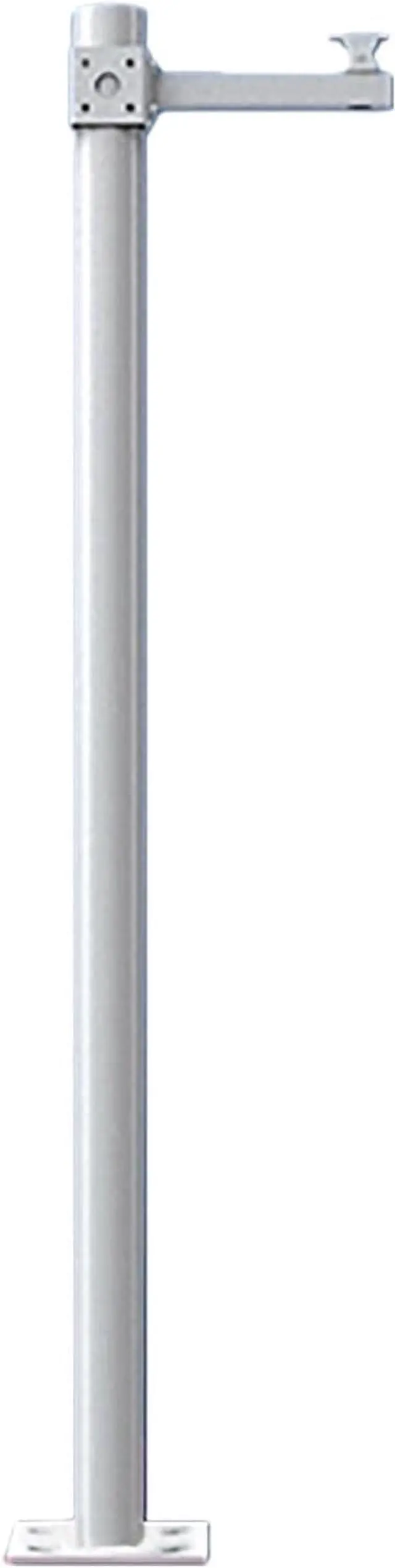 Main image of Outdoor Security Camera Pole - 2M Free Standing Ground Mount for Dome & Cameras, Perfect for Parking Lots, Driveways, & Garden Surveillance-Single -2 Meters