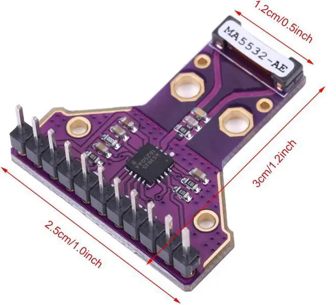 Alt view image 2 of 7 - 2Pcs Lightning Detector, AS3935 I2C SPI Lightning Sensor Lightning Strike Distances Detector Sensor Lightning Detection