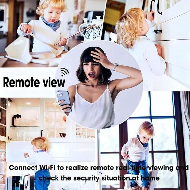 Alt view image 4 of 5 - USB Hidden Camera, 1080P HD Mini Spy Camera Wireless Hidden Nanny Cam, Small Security Camera for Home Indoor Pet Monitoring with Phone App, No Audio Function