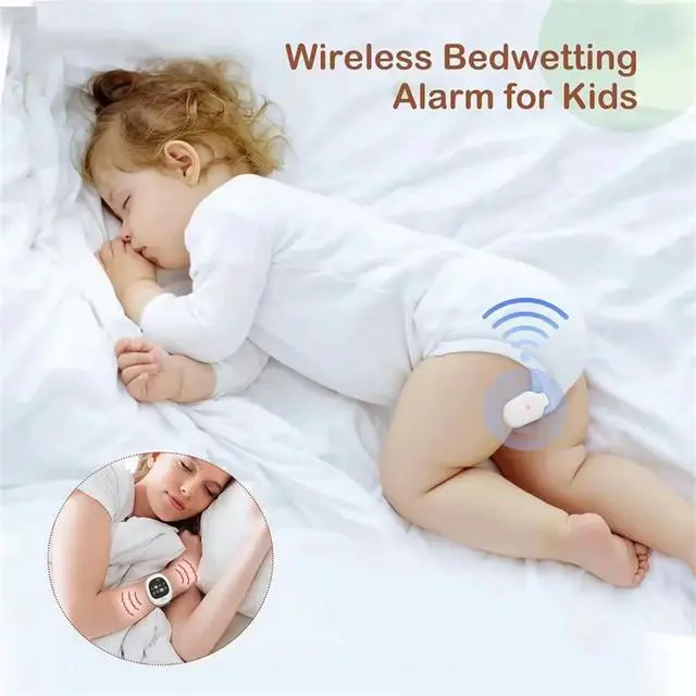 Alt view image 7 of 7 - Peecrue Bed Wetting Alarm (White)