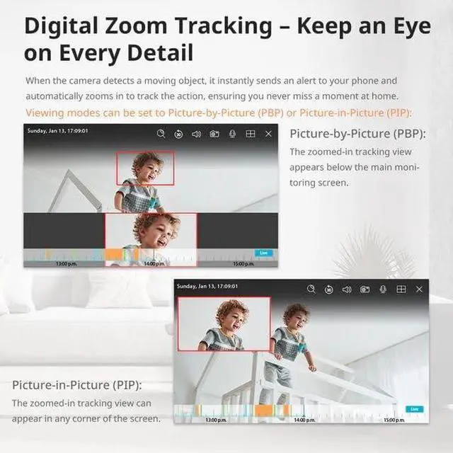 Alt view image 4 of 7 - SpotCam Indoor Ai Smart Camera