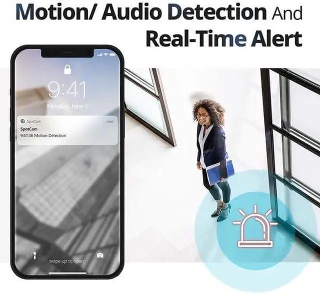 Alt view image 7 of 7 - SpotCam Indoor Ai Smart Camera Pro