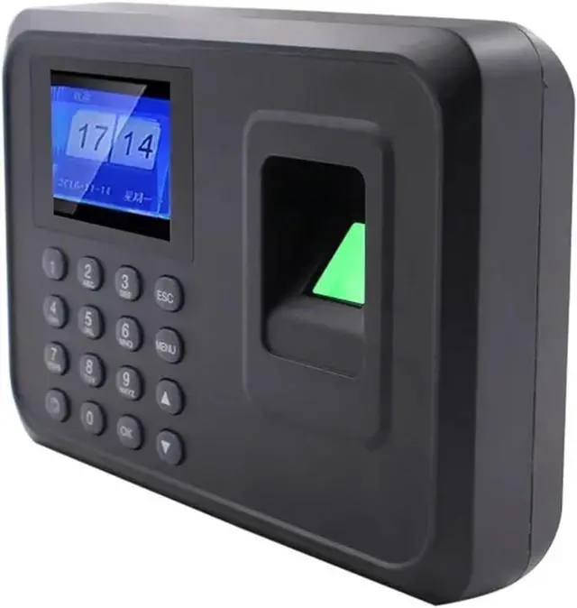 Alt view image 2 of 7 - Fingerprint Attendance Machine Time Clock Punch Machine for Small Businesses and Offices for Small Businesses,