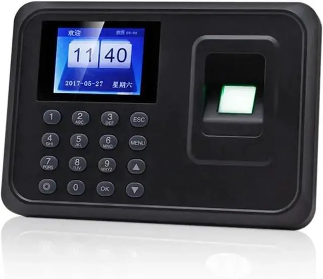 Main image of Fingerprint Attendance Machine Time Clock Punch Machine for Small Businesses and Offices for Small Businesses,