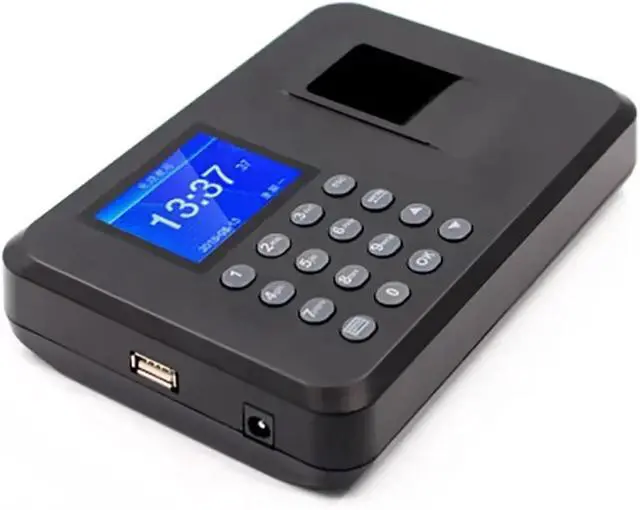 Alt view image 5 of 7 - Fingerprint Attendance Machine Time Clock Punch Machine for Small Businesses and Offices for Small Businesses,