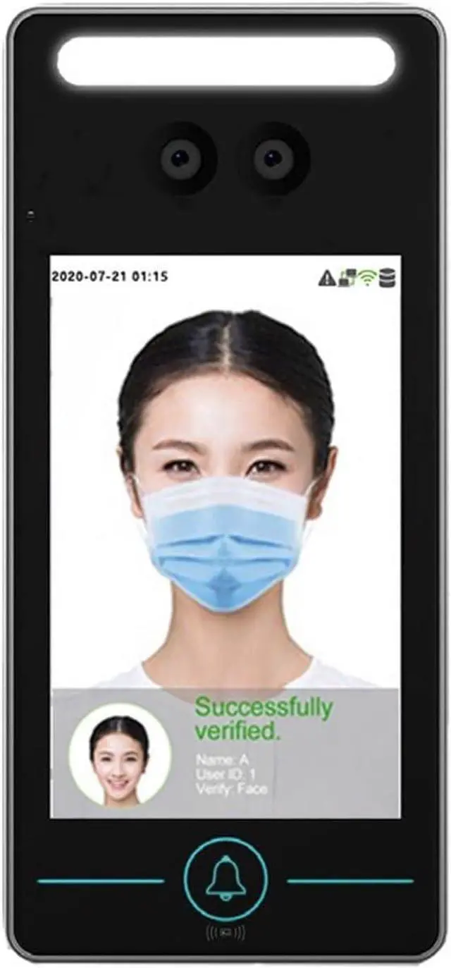 Main image of Clocking in Machine Dynamic Face Recognition Palm Card Door Access Control System Time Attendance Machine,Spedface-v4l-ic-wifi-A