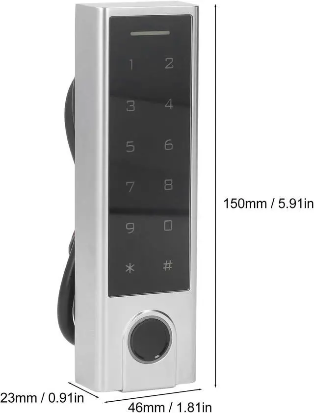 Alt view image 3 of 7 - BT Fingerprint Access Controller Capacitive Sensor Outdoor System for User Management
