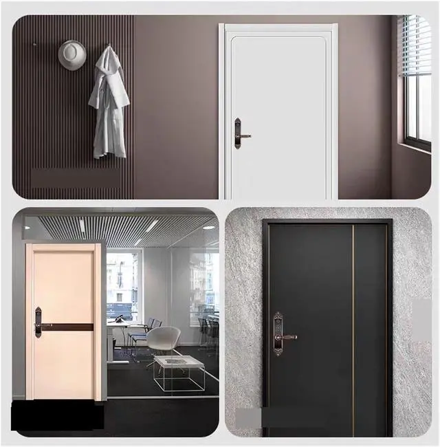 Alt view image 4 of 6 - smart Locks European Style Fingerprint Smart Lock Biometric Electronic Keyless Entry Door Lock for Front Door for Home