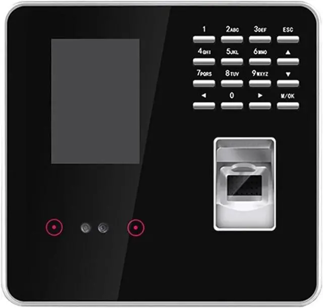 Alt view image 3 of 5 - USB Biometric Fingerprint Face Recognition Employee Time Attendance Machine Time Clock Recorder Device, Bk100-b-1