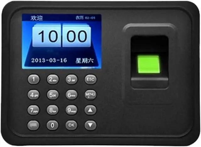 Main image of Employee Work Equipment Biometric Fingerprint attendance Machine, Intelligent Fingerprint attendance Machine Clock in Recorder