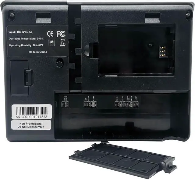 Alt view image 2 of 7 - Iface302 Biometric Face Attendance System Fingerprint Employee Attendace Management Electronic Time Clock Device,