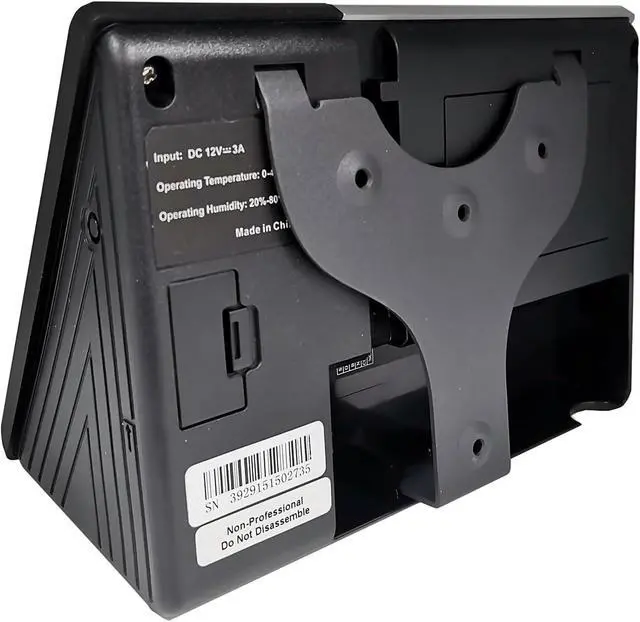 Alt view image 4 of 7 - Iface302 Biometric Face Attendance System Fingerprint Employee Attendace Management Electronic Time Clock Device,