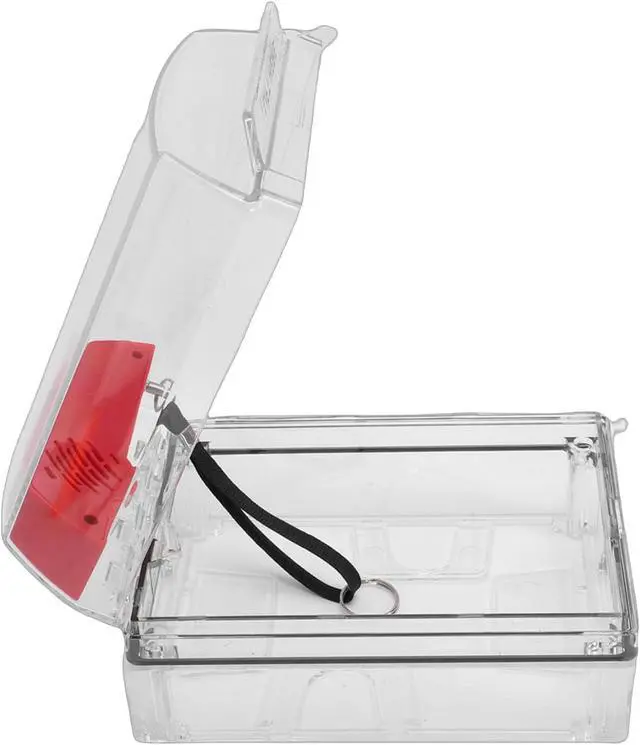 Alt view image 6 of 7 - Zunate Fire Call Point Cover with Pull Station, IP67 Water Proof Heat PC Guard for Emergency Manual Alarm Devices in Home Office Outdoor Settings