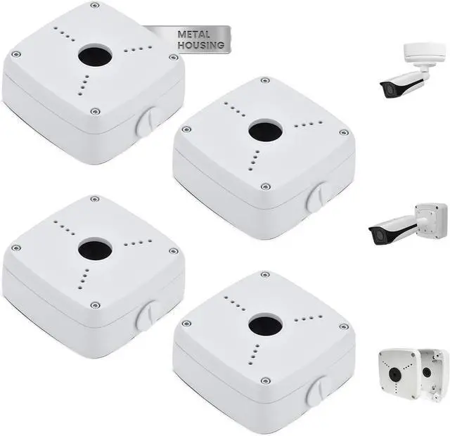 Main image of KU-PFA122 Security Camera Junction Box Compatible with Dah Bullet Cameras