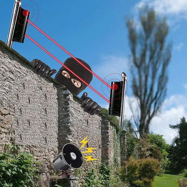 Alt view image 5 of 7 - Motion Detection Alarm, Prevention of False Alarms of IR Beam Sensor, External Use of Doors and