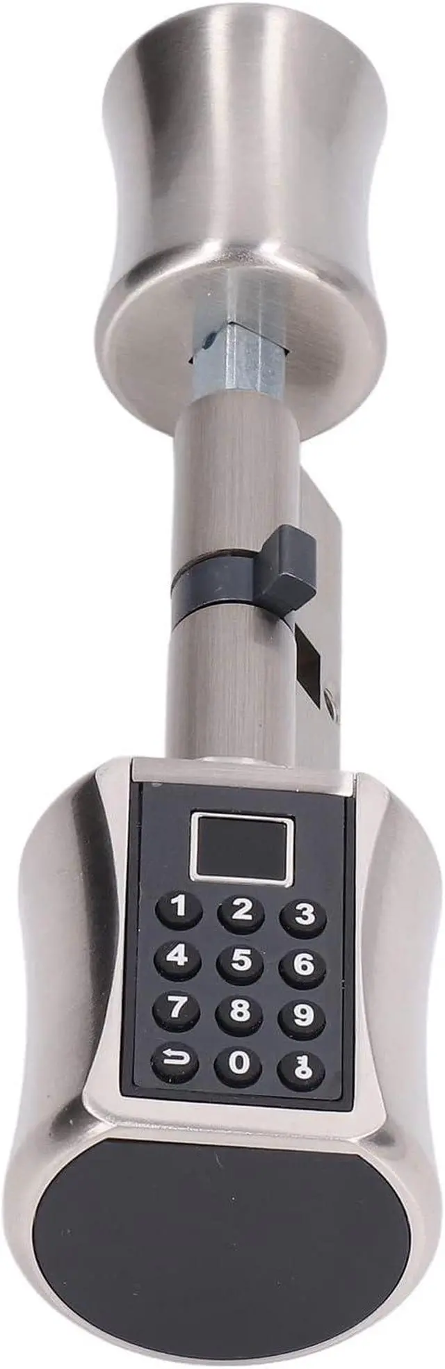 Alt view image 4 of 7 - Smart Lock Cylinder Biometric Fingerprint Password Electronic Safety for 40100mm Door Thickness