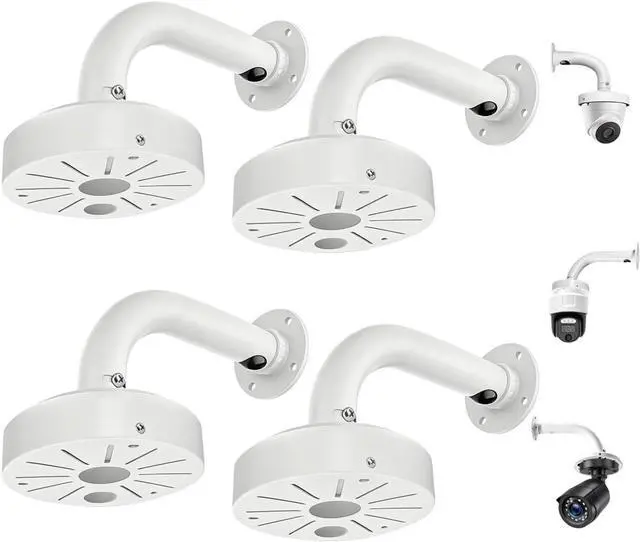 Main image of Universal L-Type Metal Security Camera Wall Mount Bracket